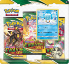 Pokemon Evolving Skies: 3 Pack Blister Eiscue