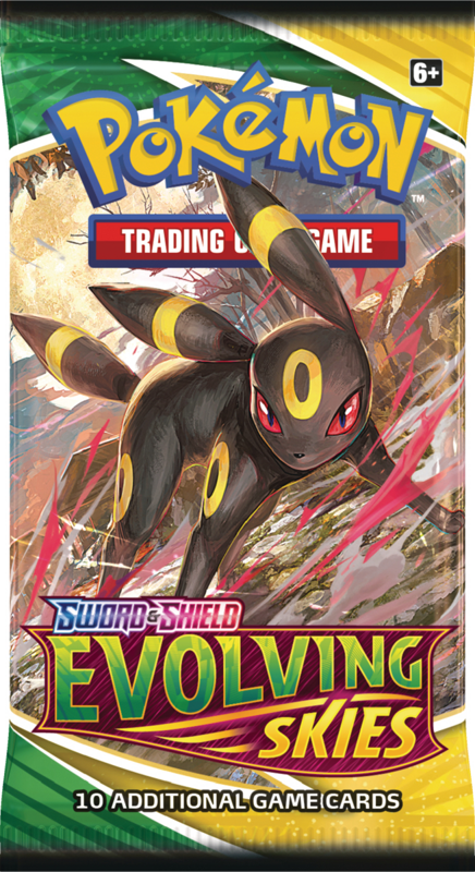 Pokemon Evolving Skies: Booster Pack (10 Cards) Pokemon Evolving Skies: Booster Pack (10 Cards)