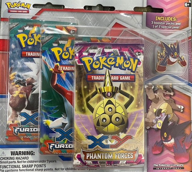 Pokemon Mega Evolution Pin 3-Pack : Mega Gengar | Chaos Cards Pokemon Mega Evolution Pin 3-Pack : Mega Gengar | Chaos Cards