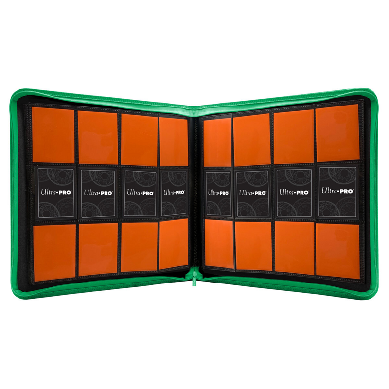 PRO SAFE 12-Pocket Zippered Binder For Pokmon Cards - Holds 480 Cards, Black PU Leather Pocket Pro Helmet PRO SAFE 12-Pocket Zippered Binder For Pokmon Cards - Holds 480 Cards, Black PU Leather Pocket Pro Helmet