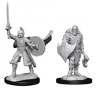 Magic the Gathering Unpainted Miniatures Human Berserkers - Image 2