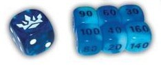 Pokemon Chilling Reign Elite Trainer Box Dice (BLUE)