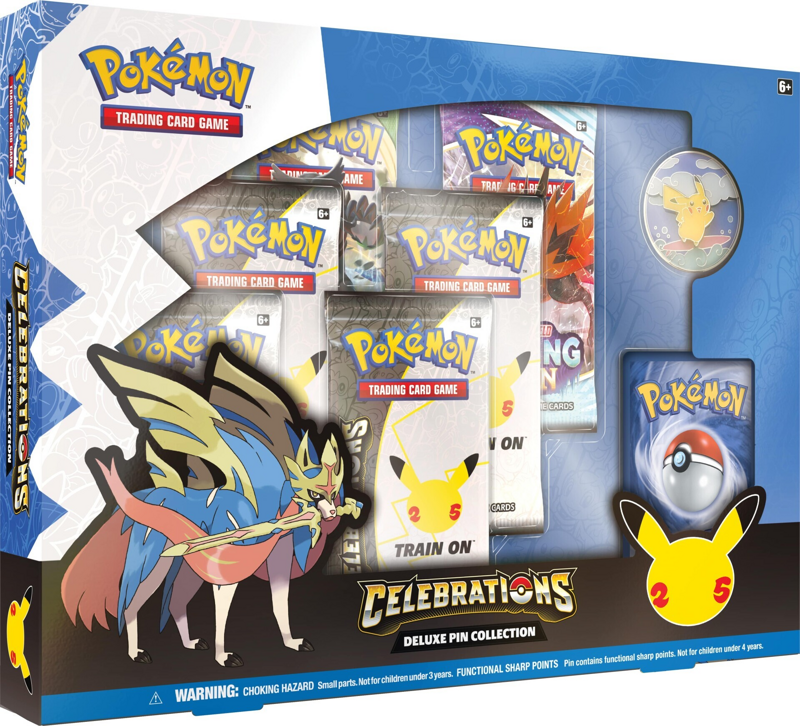 Pokemon Celebrations Deluxe Pin Collection | Chaos Cards