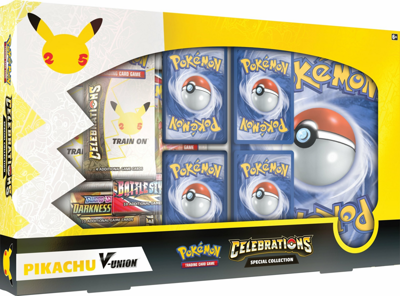 Pokemon Celebrations Special Collection - Pikachu V-UNION Pokemon Celebrations Special Collection - Pikachu V-UNION