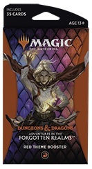 Magic the Gathering: Dungeons & Dragons - Adventures in the Forgotten Realms - Theme Booster Pack Red