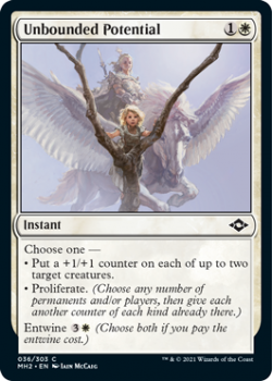 Unbounded Potential (FOIL) - MODERN HORIZONS 2 - 036/303 - Magic the Gathering Single Card