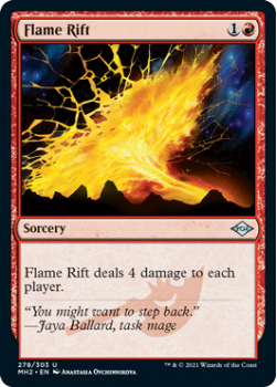 Flame Rift (FOIL) - MODERN HORIZONS 2 - 278/303 - Magic the Gathering Single Card