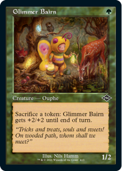 Glimmer Bairn (Retro Frame) (FOIL) - MODERN HORIZONS 2 - Magic the Gathering Single Card
