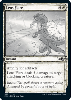 Lens Flare (Sketch) (FOIL) - MODERN HORIZONS 2 - 330 - Magic the Gathering Single Card