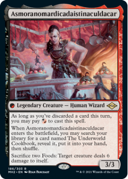 Asmoranomardicadaistinaculdacar - MODERN HORIZONS 2 - 186/303 - Magic the Gathering Single Card