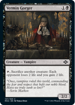 Vermin Gorger (FOIL) - MODERN HORIZONS 2 - 107/303 - Magic the Gathering Single Card