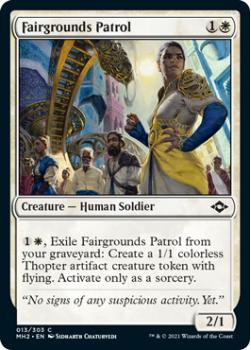 Fairgrounds Patrol (FOIL) - MODERN HORIZONS 2 - 013/303 - Magic the Gathering Single Card