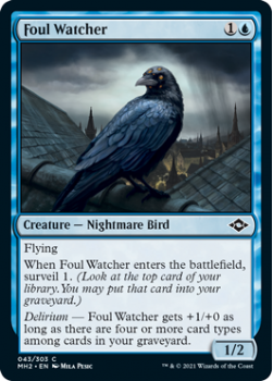 Foul Watcher (FOIL) - MODERN HORIZONS 2 - 043/303 - Magic the Gathering Single Card