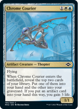 Chrome Courier - MODERN HORIZONS 2 - 190/303 - Magic the Gathering Single Card