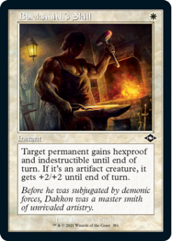 Blacksmith's Skill (Retro Frame) (FOIL) - MODERN HORIZONS 2 - Magic the Gathering Single Card