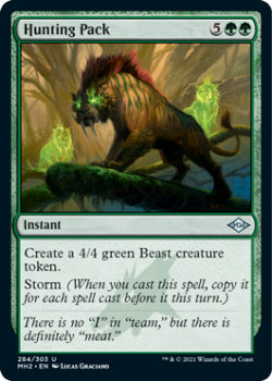 Hunting Pack (FOIL) - MODERN HORIZONS 2 - 284/303 - Magic the Gathering Single Card