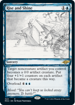 Rise and Shine (Sketch) (FOIL) - MODERN HORIZONS 2 - 340 - Magic the Gathering Single Card