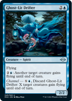 Ghost-Lit Drifter (FOIL) - MODERN HORIZONS 2 - 045/303 - Magic the Gathering Single Card