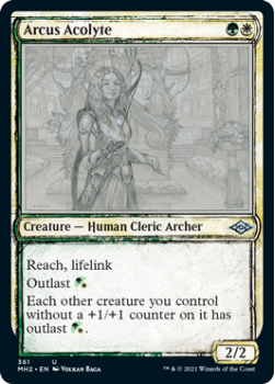 Arcus Acolyte (Sketch) - MODERN HORIZONS 2 - 361 - Magic the Gathering Single Card