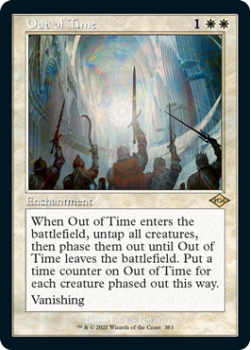 Out of Time (Retro Frame) (FOIL) - MODERN HORIZONS 2 - Magic the Gathering Single Card
