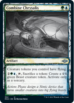 Combine Chrysalis (Sketch) - MODERN HORIZONS 2 - 362 - Magic the Gathering Single Card