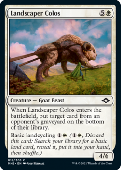 Landscaper Colos (FOIL) - MODERN HORIZONS 2 - 018/303 - Magic the Gathering Single Card