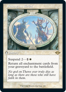 Resurgent Belief (Retro Frame) (FOIL) - MODERN HORIZONS 2 - Magic the Gathering Single Card