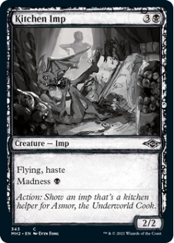Kitchen Imp (Sketch) (FOIL) - MODERN HORIZONS 2 - 343 - Magic the Gathering Single Card