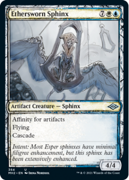 Ethersworn Sphinx (Sketch) - MODERN HORIZONS 2 - 364 - Magic the Gathering Single Card