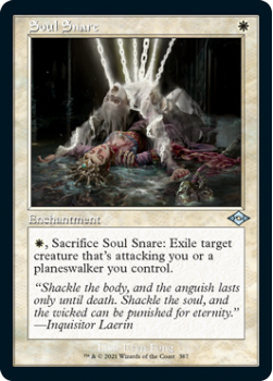 Soul Snare (Retro Frame) (FOIL) - MODERN HORIZONS 2 - Magic the Gathering Single Card