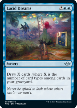 Lucid Dreams (FOIL) - MODERN HORIZONS 2 - 050/303 - Magic the Gathering Single Card