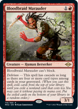 Bloodbraid Marauder - MODERN HORIZONS 2 - 116/303 - Magic the Gathering Single Card