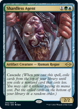 Shardless Agent (Etched) - MODERN HORIZONS 2 - 292/303 - Magic the Gathering Single Card