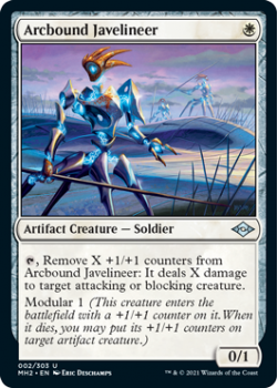 Arcbound Javelineer (FOIL) - MODERN HORIZONS 2 - 002/303 - Magic the Gathering Single Card