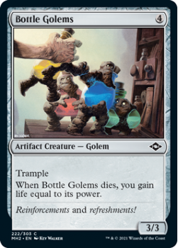 Bottle Golems (FOIL) - MODERN HORIZONS 2 - 222/303 - Magic the Gathering Single Card