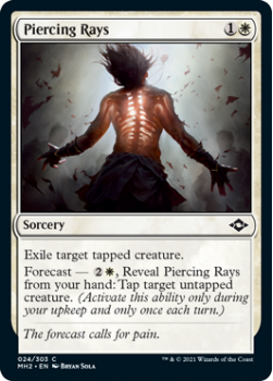 Piercing Rays (FOIL) - MODERN HORIZONS 2 - 024/303 - Magic the Gathering Single Card