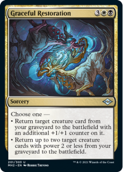 Graceful Restoration (FOIL) - MODERN HORIZONS 2 - 201/303 - Magic the Gathering Single Card