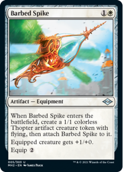 Barbed Spike (FOIL) - MODERN HORIZONS 2 - 005/303 - Magic the Gathering Single Card