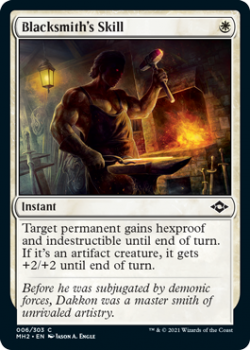 Blacksmith's Skill (FOIL) - MODERN HORIZONS 2 - 006/303 - Magic the Gathering Single Card