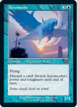 Aeromoeba (Retro Frame) (Etched) - MODERN HORIZONS 2 - Magic the Gathering Single Card