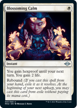 Blossoming Calm (FOIL) - MODERN HORIZONS 2 - 007/303 - Magic the Gathering Single Card