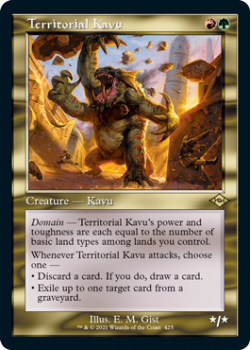Territorial Kavu (Retro Frame) (FOIL) - MODERN HORIZONS 2 - Magic the Gathering Single Card