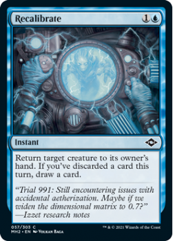 Recalibrate (FOIL) - MODERN HORIZONS 2 - 057/303 - Magic the Gathering Single Card