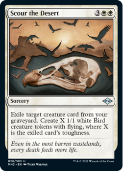 Scour the Desert (FOIL) - MODERN HORIZONS 2 - 028/303 - Magic the Gathering Single Card