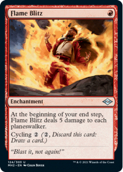 Flame Blitz - MODERN HORIZONS 2 - 124/303 - Magic the Gathering Single Card
