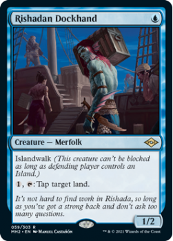 Rishadan Dockhand (FOIL) - MODERN HORIZONS 2 - 059/303 - Magic the Gathering Single Card