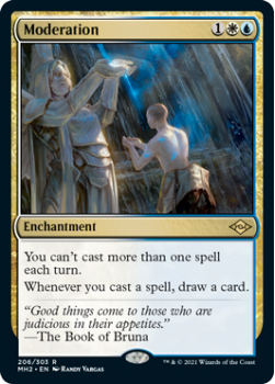 Moderation (FOIL) - MODERN HORIZONS 2 - 206/303 - Magic the Gathering Single Card
