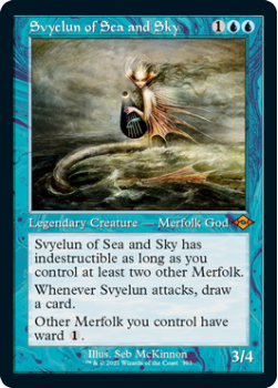 Svyelun of Sea and Sky (Retro Frame) (Etched) - MODERN HORIZONS 2 - Magic the Gathering Single Card