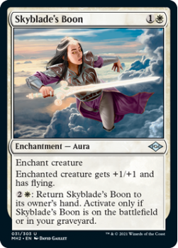 Skyblade's Boon (FOIL) - MODERN HORIZONS 2 - 031/303 - Magic the Gathering Single Card