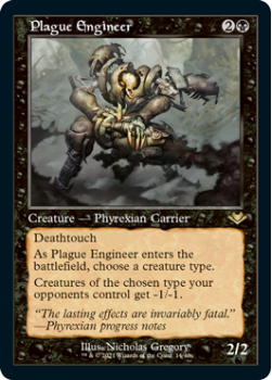 Plague Engineer (Retro Frame) (FOIL) - Modern Horizons - Magic the Gathering Single Card